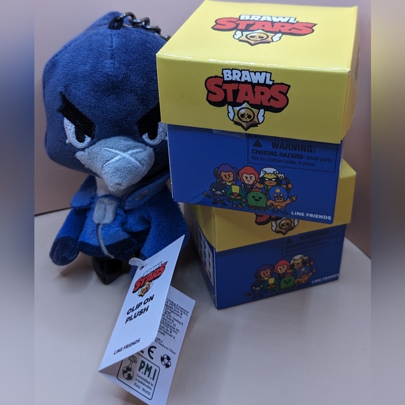 Brawl Stars Bundle with key chain shown + 2 blind minifigurine boxes (random) - Picture 8 of 8